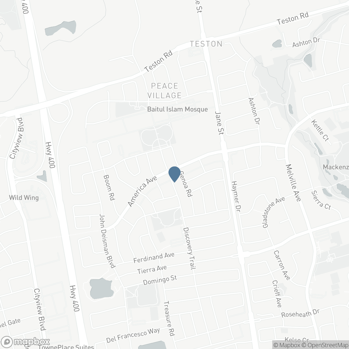 103 AMERICA AVENUE, Vaughan, Ontario L6A 2X8